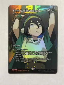 Earth Rumble Triumph - Return of the Wildspeaker (Borderless) Avatar: The... - Image 1