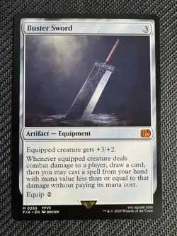 Magic The Gathering Buster Sword Final Fantasy Regular - Image 1