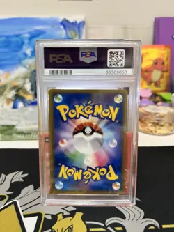 PSA 9 Pikachu 068/PCG-P Promo Japanese Pokemon Card Meiji Chocolate 2005 - Image 2