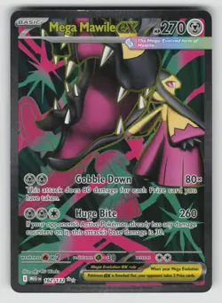 Mega Mawile ex 162/132 Ultra Rare Mega Evolution Pokemon NM - Image 1