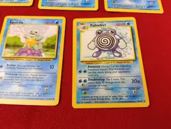 Pokemon Base Set 1999 Water Cards Lot Of 7 Wartortle-Squirtle-Magikarp-Staryu - Image 5