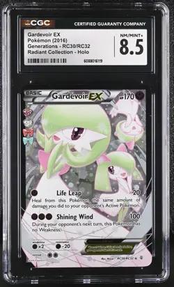 CGC 8.5 Gardevoir EX Generations RC30/RC32 Radiant Collection Holo Pokemon - Image 1