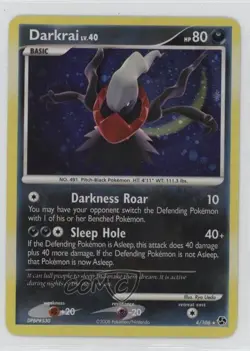 Darkrai Holo Pokemon Diamond & Pearl Great Encounters #4 2008 - Image 1