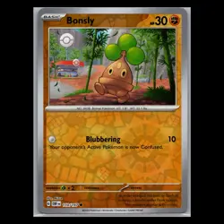 Obsidian Flames - Bonsly - 110/197 - Reverse Holo - Pokemon TCG - Image 1