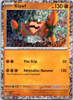 POKEMON TCG KLAWF 011/015 M23 EN HOLO PROMO MCDONALD'S COLLECTION 2023 ENGLISH - Image 1