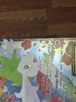 PL! FULL ART Shaymin EX ULTRA RARE RC21/RC25 Radiant Collection Pokemon - Image 2