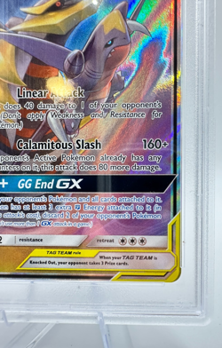 2019 Pokemon Sun & Moon Unified Minds Garchomp & Giratina GX #146 | PSA 8 NM-MT - Image 5