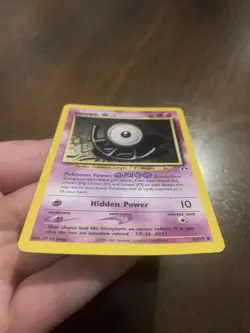 Pokemon TCG Unown [U] Neo Discovery 51 Regular Unlimited Uncommon - Image 2