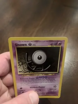 Pokemon TCG Unown [U] Neo Discovery 51 Regular Unlimited Uncommon - Image 3