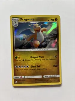 Dragonite 96/149 Holo Sun & Moon Base SM Pokemon NM - Image 2