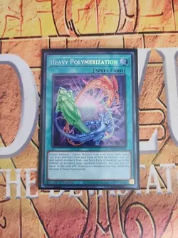 Heavy Polymerization MP24-EN150 Prismatic Secret Rare 1st Ed NM Yugioh - Image 1
