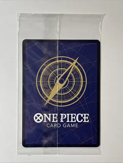 One Piece Monkey D. Luffy Sealed Promo Card ST10-006 Super Rare Treasure Booster - Image 2
