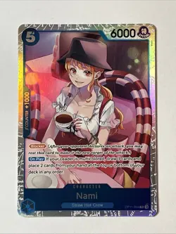 Nami OP11-054 SR ONE PIECE Tcg Card Game - Foil - Image 1