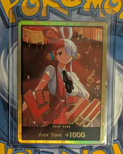 DON!! Card UTA GOLD One Piece TCG Heroines Edition (EB-03) MINT - Image 1