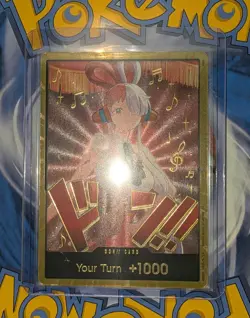 DON!! Card UTA GOLD One Piece TCG Heroines Edition (EB-03) MINT - Image 4
