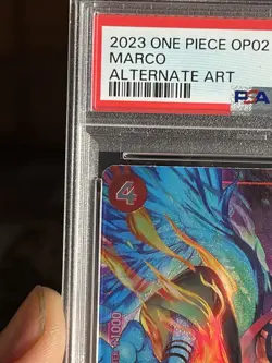 One Piece Marco Full Art OP02-018 R Alternative Art, PSA 10 - Image 4