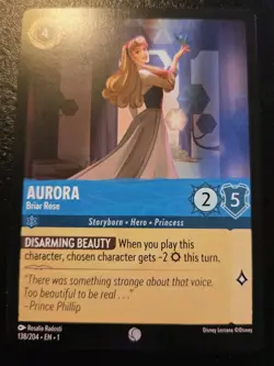 Aurora - Briar Rose 138/204 Common The First Chapter Disney Lorcana TCG - Image 1