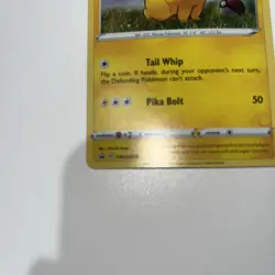 Pikachu SWSH039 Cosmos Black Star Promo Holo Pokemon TCG Card NM - Image 3