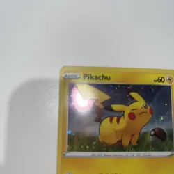 Pikachu SWSH039 Cosmos Black Star Promo Holo Pokemon TCG Card NM - Image 4