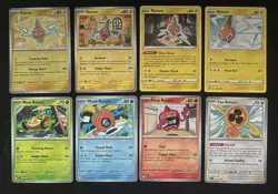 Pokemon TCG Rotom Lot: 8 Card Collection Set - Image 1