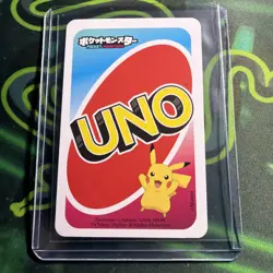 Mewtwo GREEN #9 Pokemon Mattel Japanese UNO Card NM/MINT - Image 2