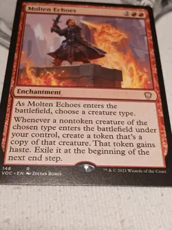 Molten Echoes Commander: Innistrad: Crimson Vow Regular - Image 1