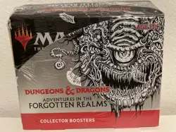 Magic The Gathering (MTG) D&D Forgotten Realms Collector Booster Box - Sealed - Image 1