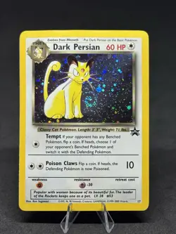 Pokemon Dark Persian 17/53 Wotc Promo Holo - Image 1