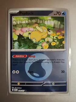 Psyduck 39/217 Pokemon Ascended Heroes Reverse Holo Water Energy - Image 1