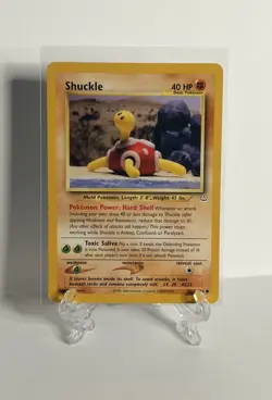 Pokemon TCG Shuckle 51/64 Neo Revelation Common LP - Image 1
