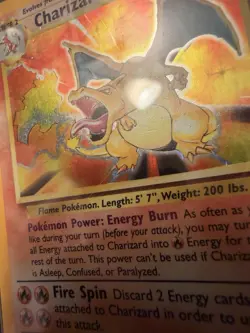 1999 Pokemon Base Set Charizard 004/102 Holo PSA 6 EX-MT WOTC READ DESCRIPTION! - Image 2