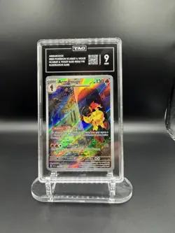 Pokemon Armarouge TCG IR 203/198 Scarlet & Violet Base TAG 9 Mint - Image 1