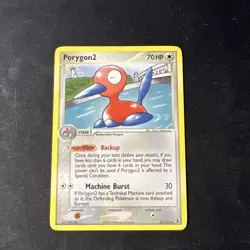 Pokemon TCG Porygon2 EX Delta Species 25/113 Regular Rare Non Holo - LP - Image 1