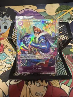 X.Drake (Premium Collection -Best Vol. 2-) OP01-114 One Piece Promo Cards Foil - Image 1