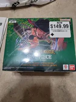 One Piece Card Game OP12 Legacy of the Master Booster Box - New, Factory Sealed - Image 1