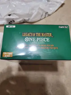 One Piece Card Game OP12 Legacy of the Master Booster Box - New, Factory Sealed - Image 5