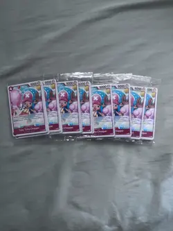 One Piece Card Game Gol D Roger Promo card set x8 sealed - Image 1
