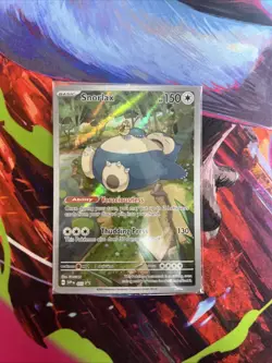 Pokemon TCG Snorlax 051 Scarlet & Violet Holo Promo Card Sealed NM Condition - Image 2