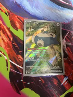 Pokemon TCG Snorlax 051 Scarlet & Violet Holo Promo Card Sealed NM Condition - Image 3