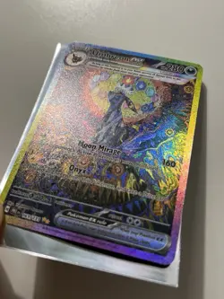 Umbreon Ex 161/131 Special Illustration SIR Prismatic Sunbreon DIY Fan Art Card - Image 2