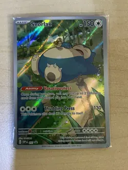 Snorlax 051 SVP Scarlet & Violet Promo Card Holo Sealed NM - Image 1