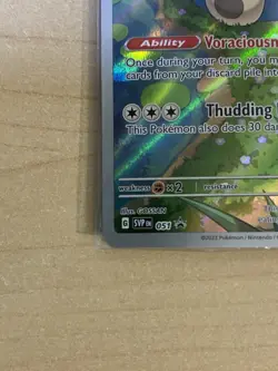 Snorlax 051 SVP Scarlet & Violet Promo Card Holo Sealed NM - Image 3