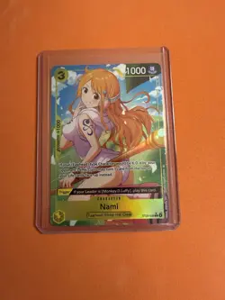 2026 One Piece Card Game Nami ST Promo Alternate Art Rare #ST29-008 NM - Image 1