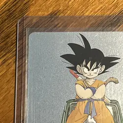 Son Goku E-48 Silver Energy Marker Dragon Ball Manga Booster Card Fusion World - Image 3