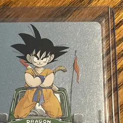 Son Goku E-48 Silver Energy Marker Dragon Ball Manga Booster Card Fusion World - Image 4