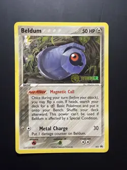 Beldum - 022 Nintendo League Winner Promo - League/Championship Pokemon Card NM - Image 1