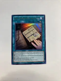 RATE EN099 DARK CONTRACT WITH THE ENTITIES ULTRA RARE CARD Unlimited - Image 1