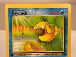 Psyduck 53/62 Fossil Set WOTC Pokemon Card 1st Edition - Near Mint - Image 3