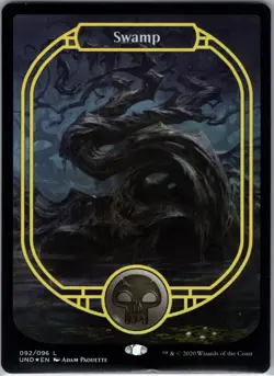Swamp 092 Full Art FOIL Unsanctioned PACK FRESH MTG Magic - Image 1