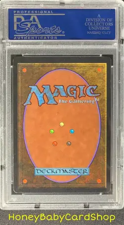 MTG Limited Edition Beta 1993 Dwarven Warriors PSA 9 Mint Old School 93/94 - Image 2